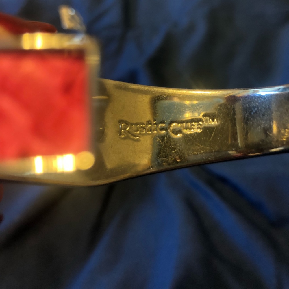 Rustic Cuff Pink Python Monique Bracelet - image 4